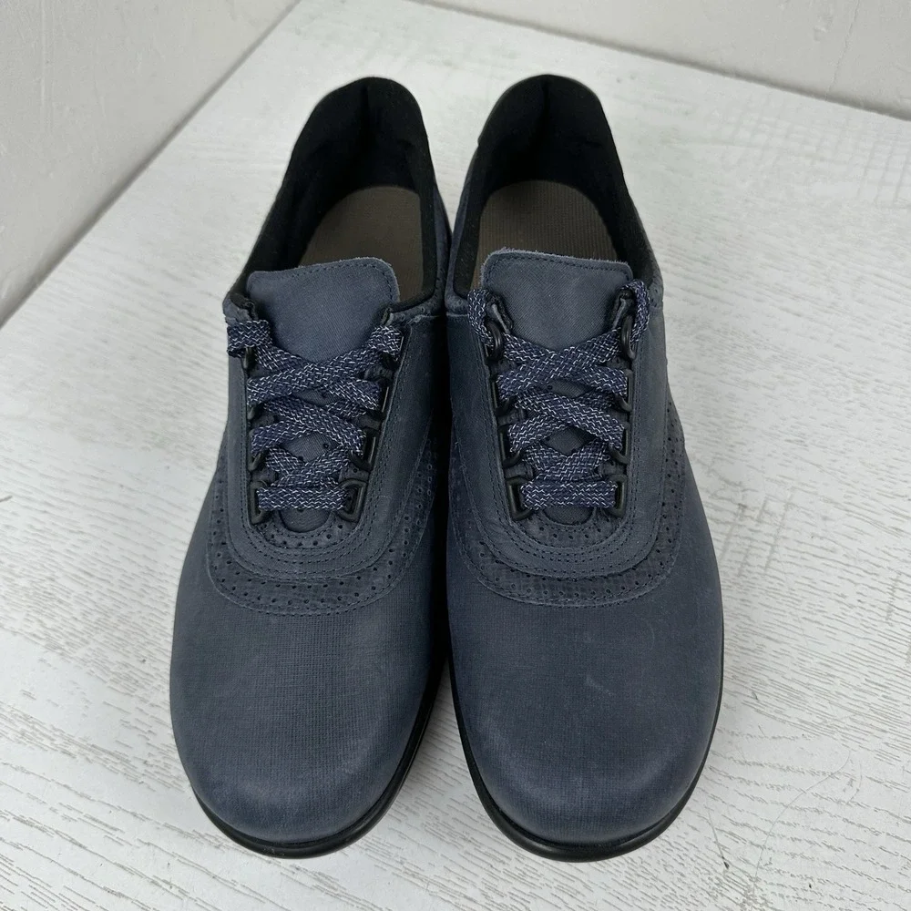 SAS‎ Walk Easy Lace Up Walking Shoe Women's 9 N Navy Blueberry